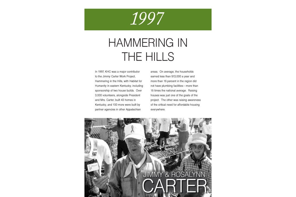 1997 Hammering in the Hills  text flyer