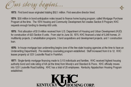 information about how KHC began