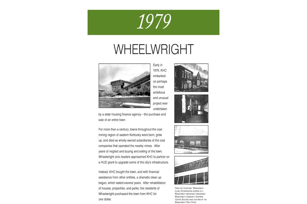 1979 image with text  and  images of wheelwright building