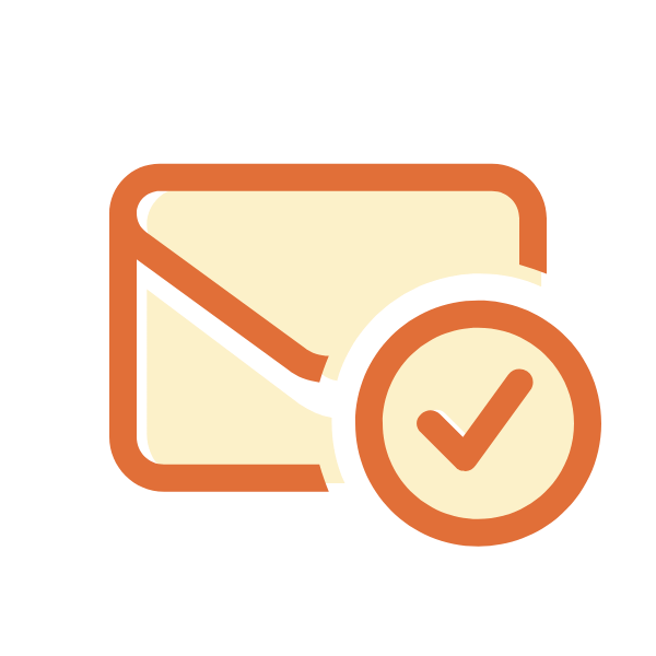 Icon - Envelope with checkmark