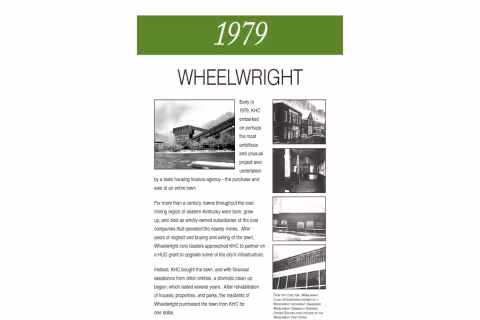 1979 image with text  and  images of wheelwright building