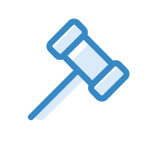 Icon - Judge's gavel